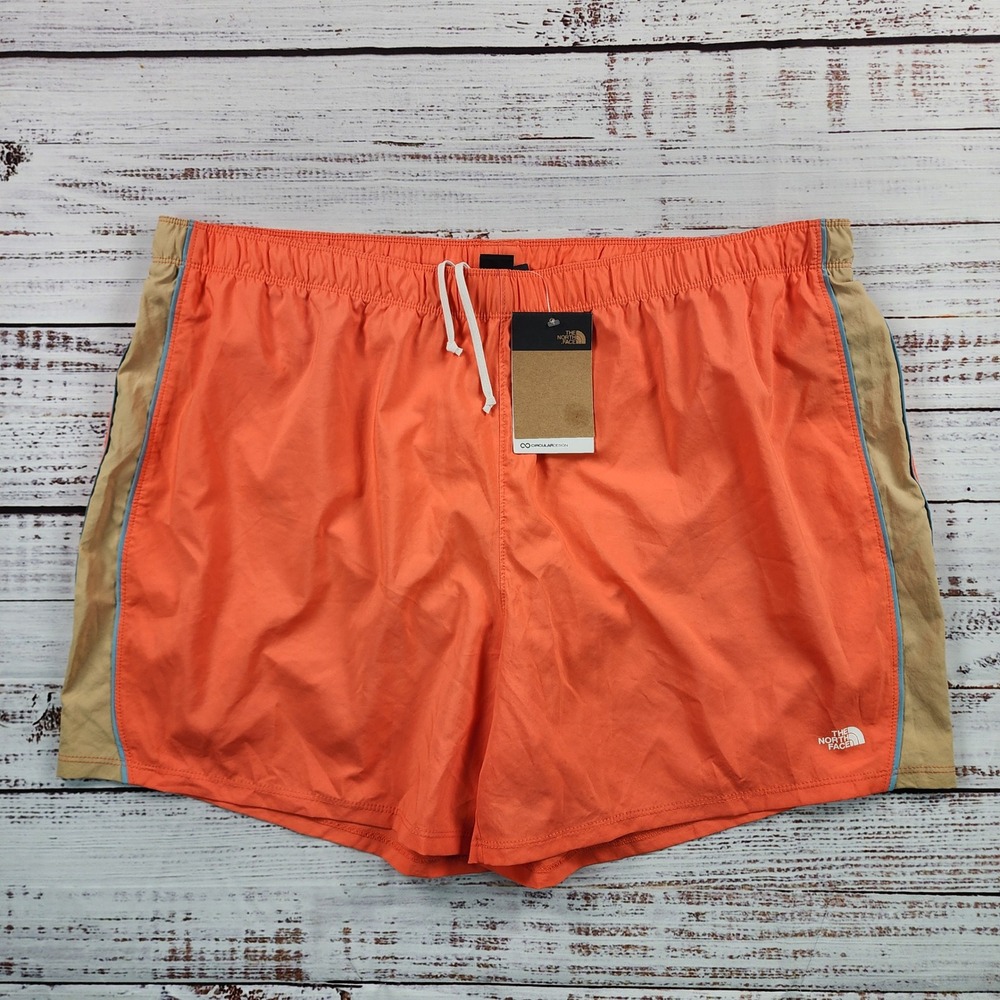 The North Face Elevation Shorts Womens 3XL Plus Retro Orange NF0A820MLV3 NWT
